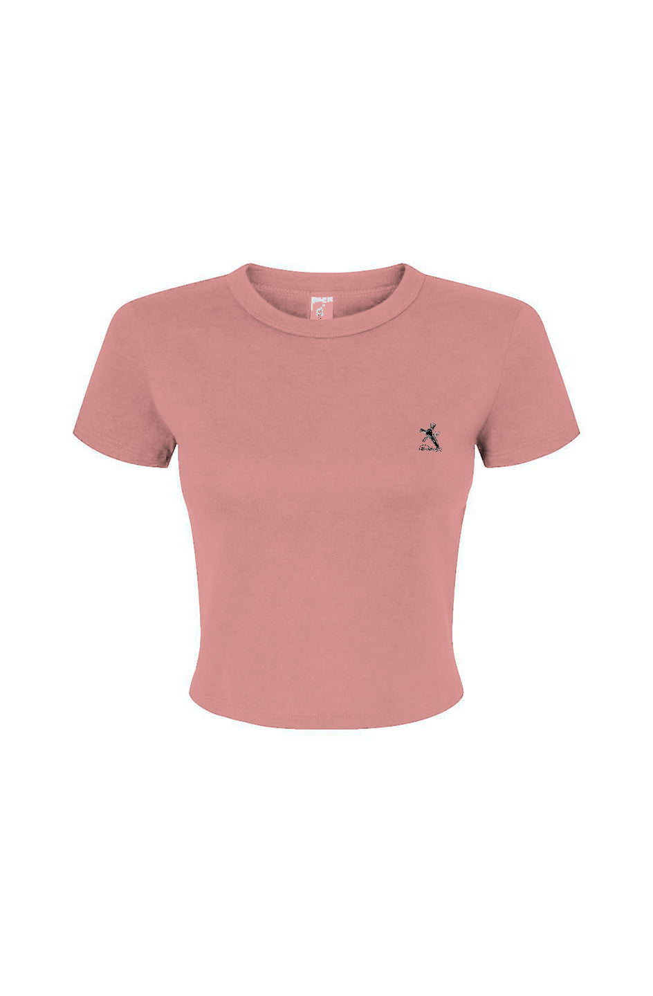 Microphone Globe Crop Tee