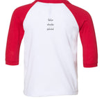 WHITE/ RED - BACK
