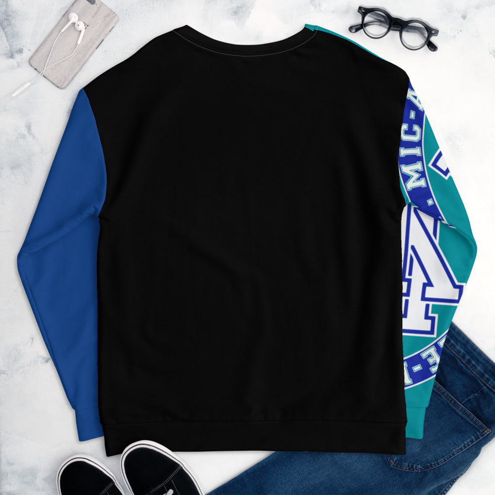 M.A.M Color block  Unisex Sweatshirt